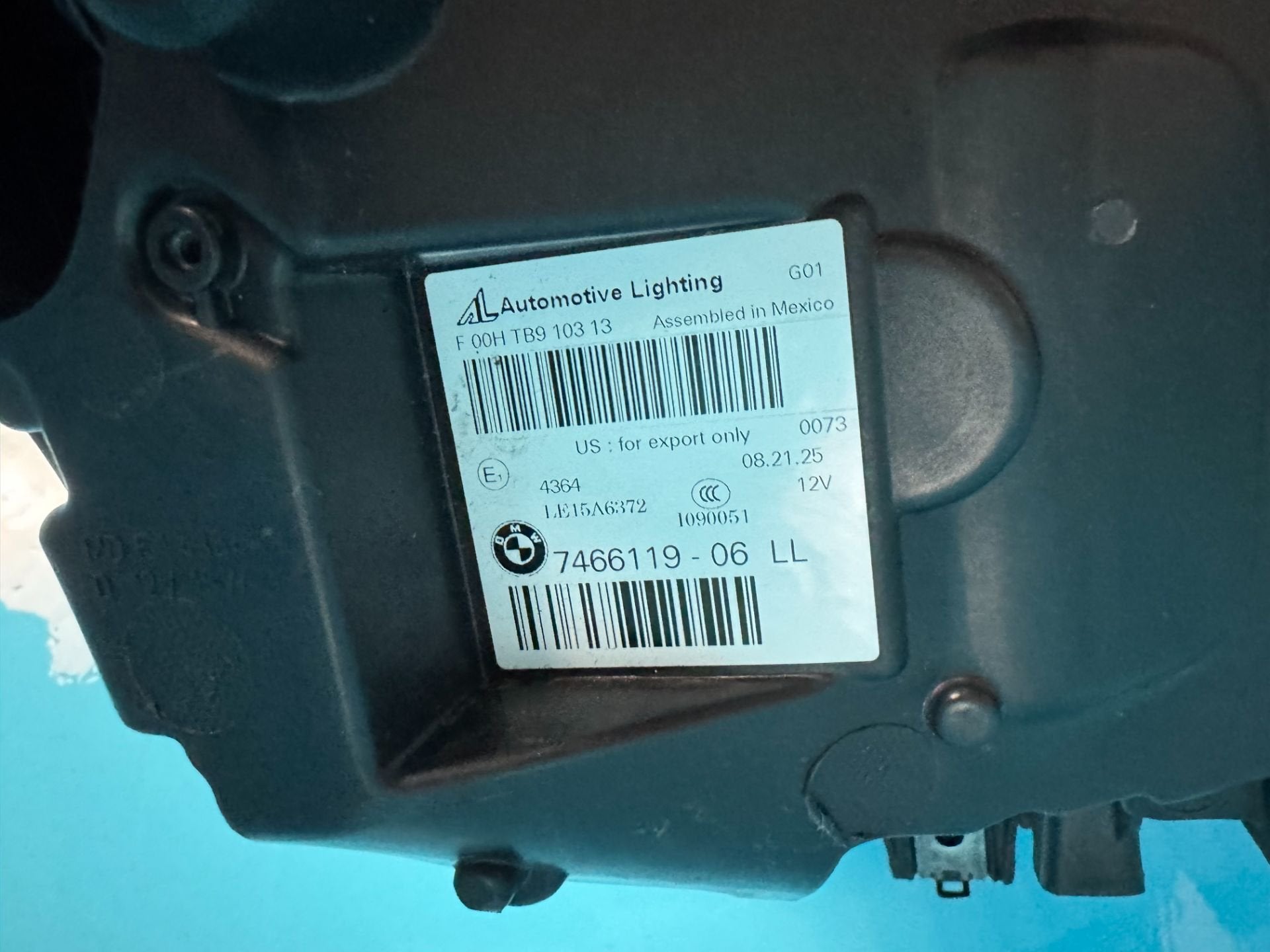 bmw x3 koplamp links 746611906LL lamp g01, Petuelring 130
80788  Munich, DE, Gebruikt, Info@bmw.de, Ophalen of Verzenden