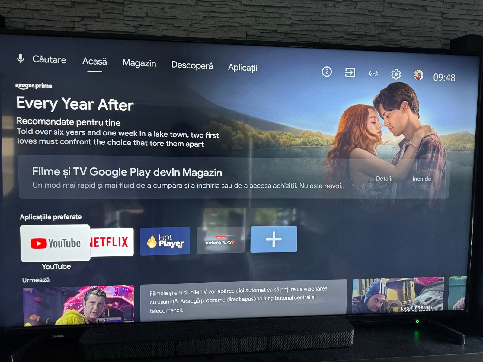 Toshiba Android Smart TV 65 inch, Ophalen, 50 Hz, Zo goed als nieuw, 100 cm of meer