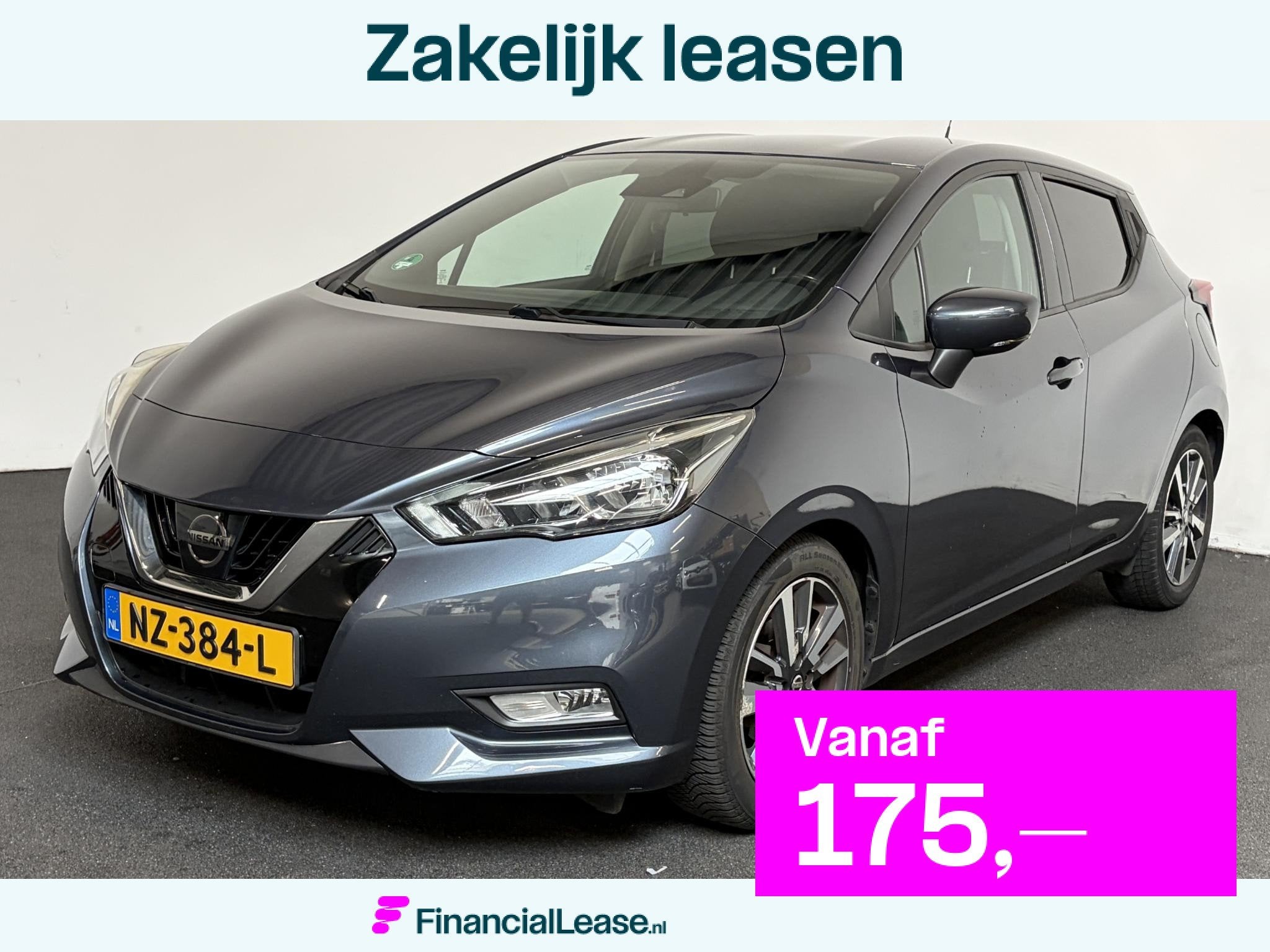Nissan Micra 0.9 IG-T N-Connecta Navigatie Climate control L, Voorwielaandrijving, 898 cc, Stof, Euro 6