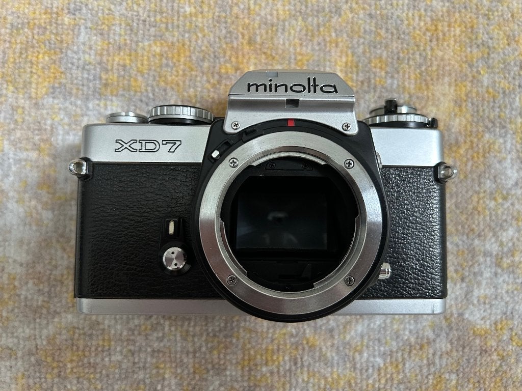 Minolta XD7, Ophalen of Verzenden, Gebruikt, Spiegelreflex, Minolta