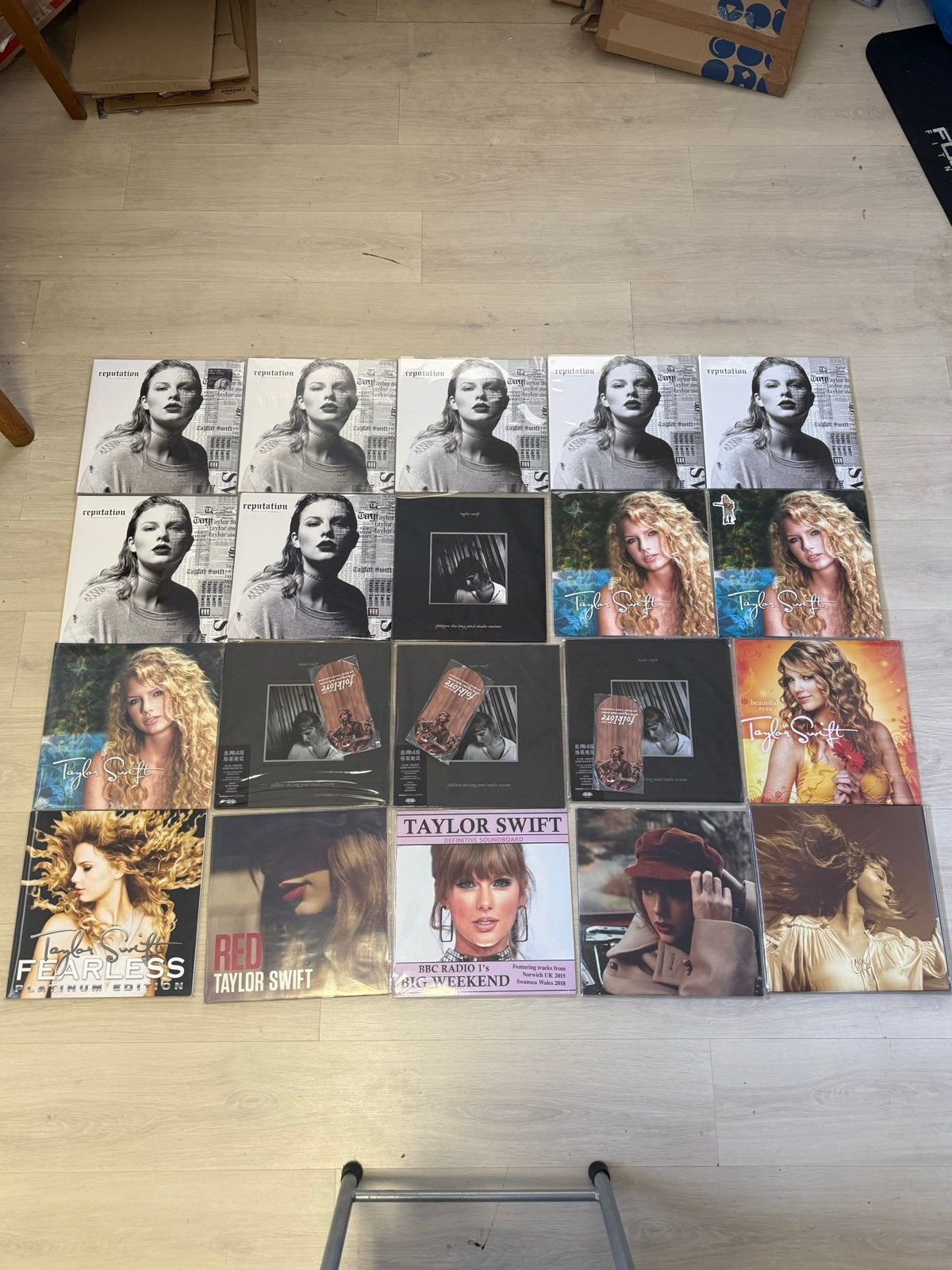 Taylor Swift Collectie: 43 Vinyl, ruilen mogelijke, Geseald, Ophalen of Verzenden, Gebruikt, Pop