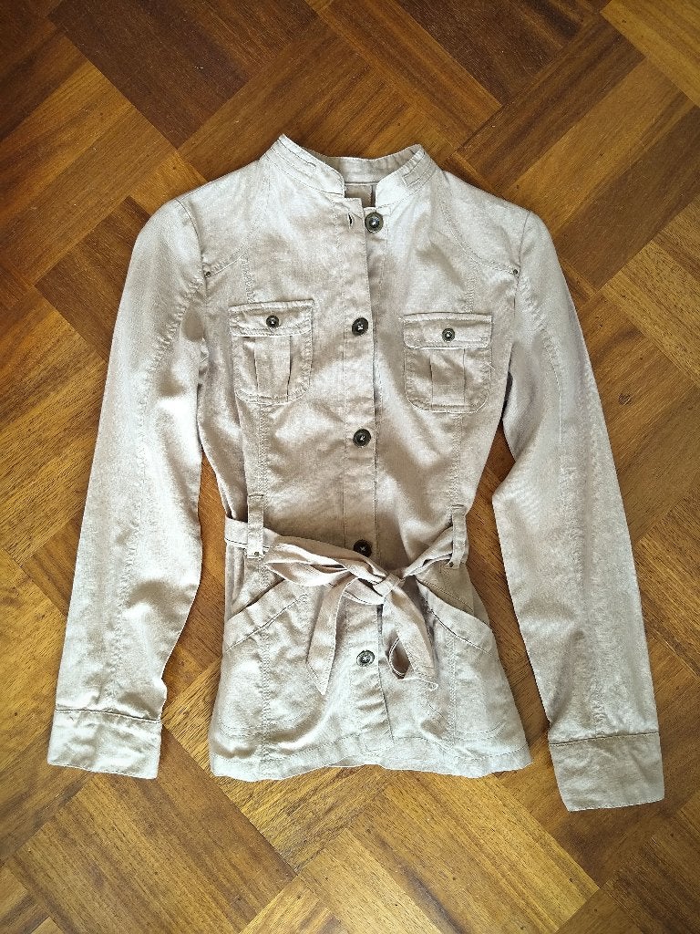 Safari jasje, Beige, Ophalen of Verzenden, Zo goed als nieuw, Jasje