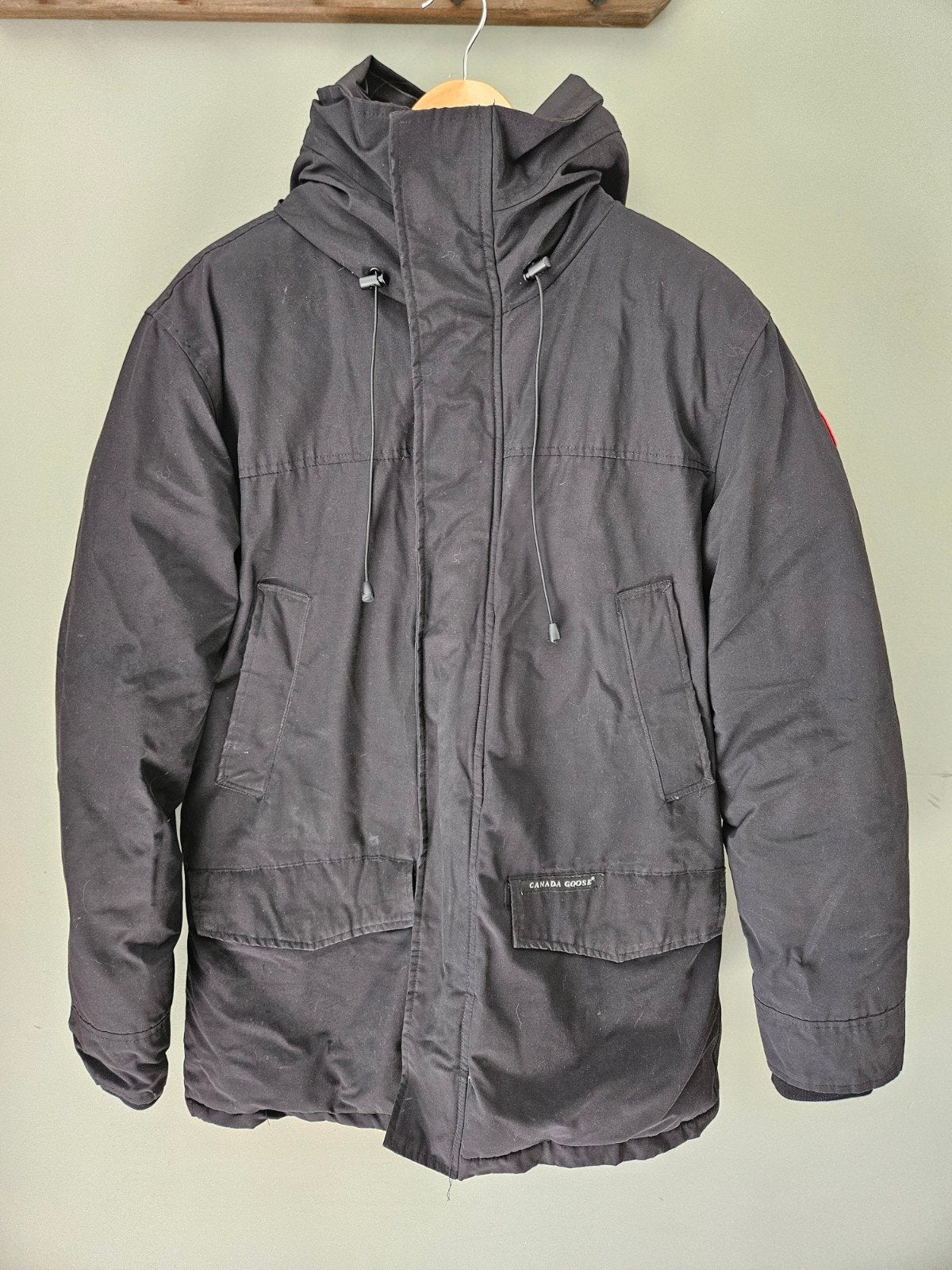 Canada Goose jas , maat XL, Kleding | Heren, Jassen | Winter, Ophalen, Zwart, Canada Goose, Overige maten