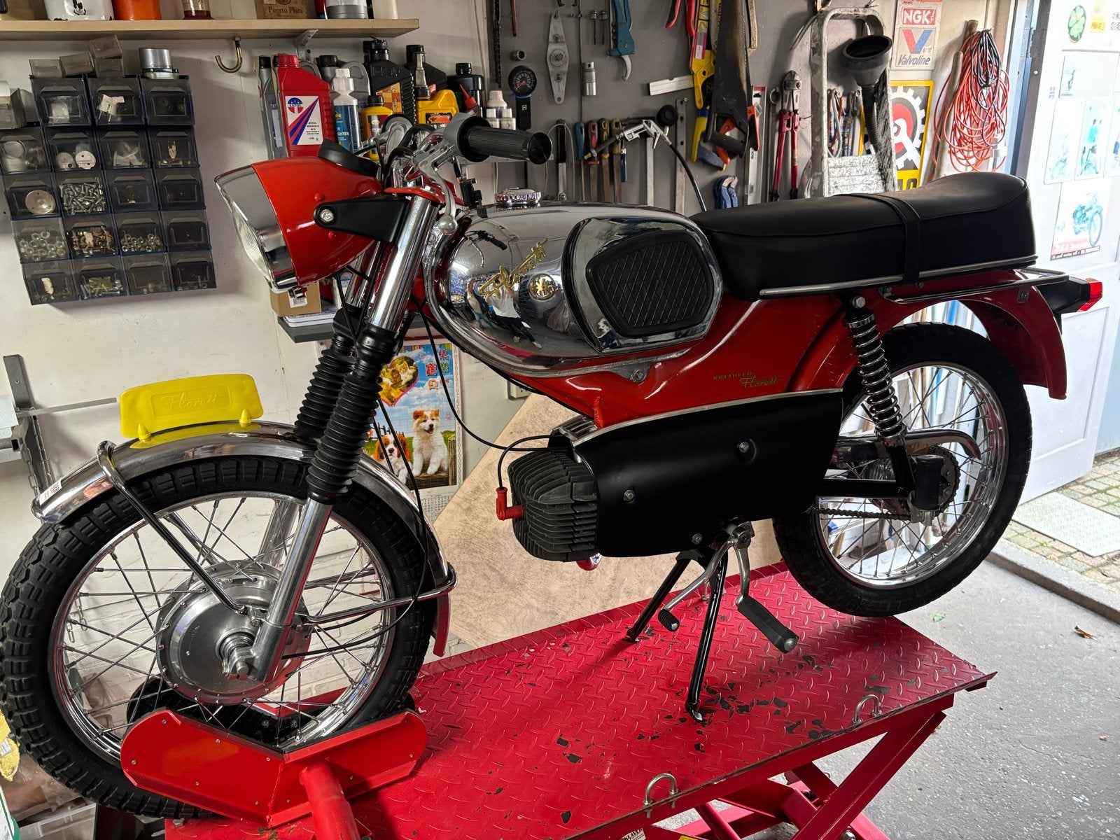 Kreidler Florett brommer, gerestaureerd, nieuwstaat, Fietsen en Brommers, Ophalen, Zo goed als nieuw, Overige modellen