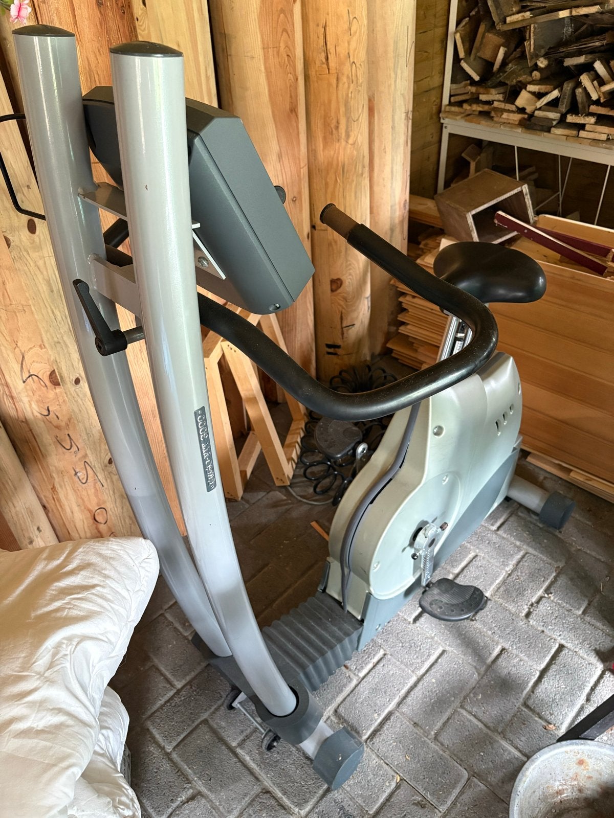 Ergo-Fit 3000 Hometrainer, Ophalen, Gebruikt, Metaal, Benen