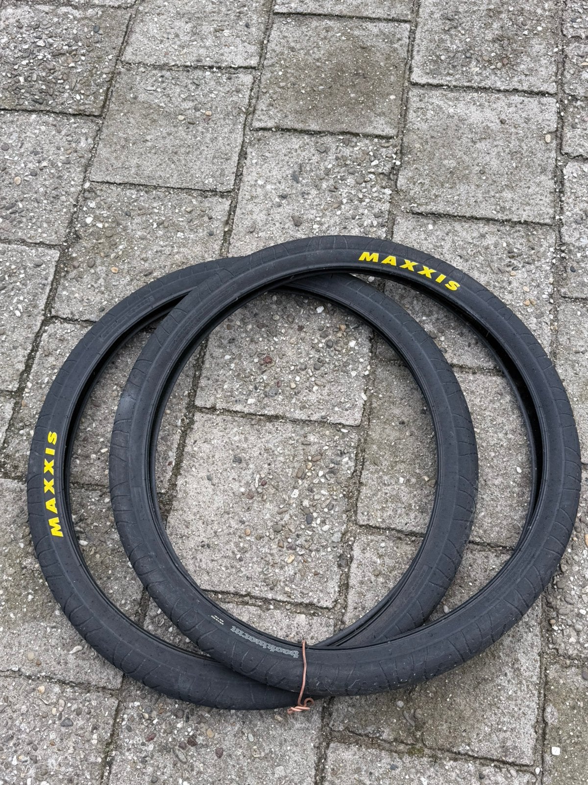 2x Maxxis Hookworm 29x2.50 - 29 Inch Wheelie Banden, Fietsen en Brommers, Ophalen of Verzenden, Zo goed als nieuw, BMX, Band