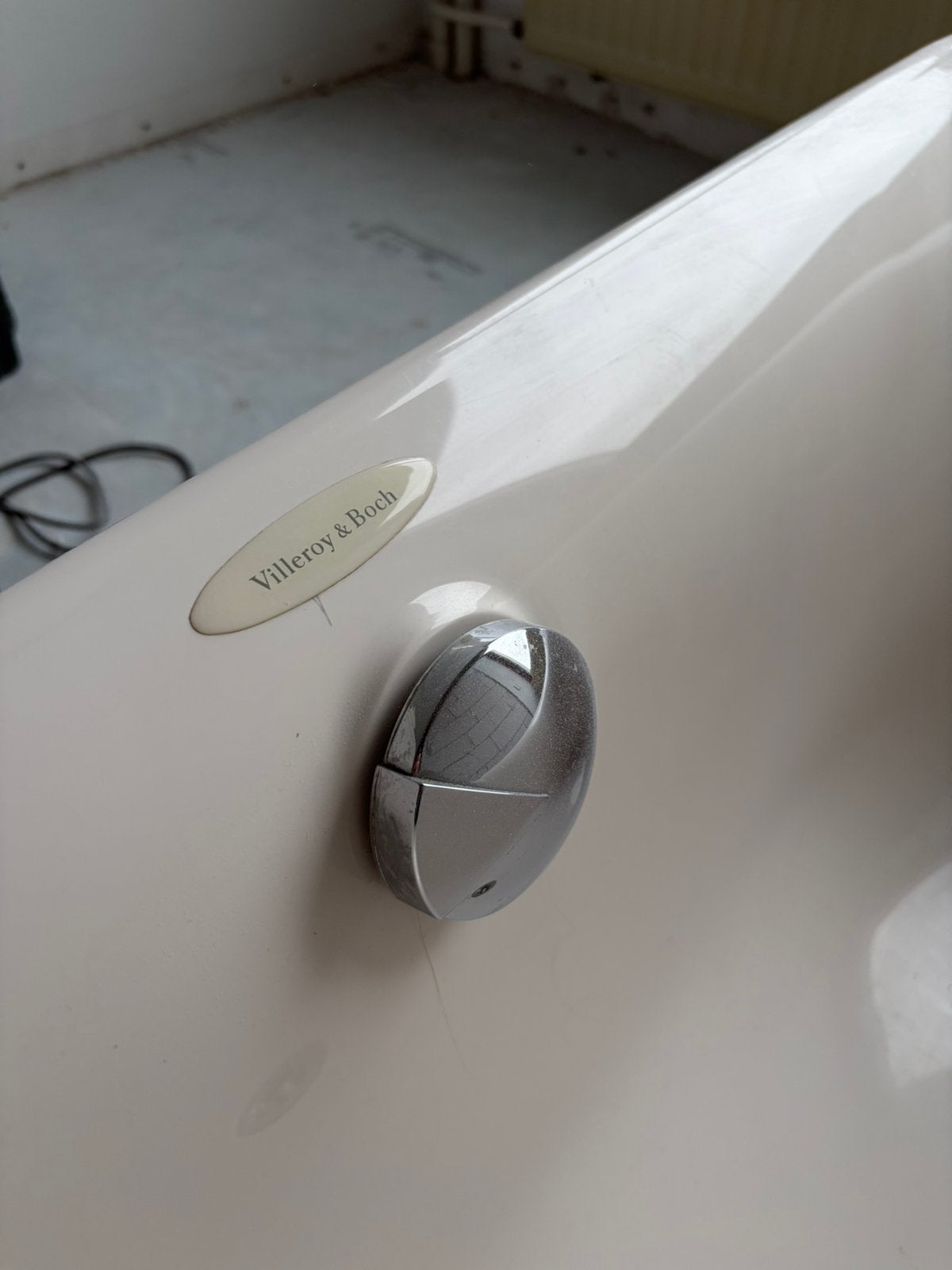 Villeroy&boch badkuip, Ophalen, Gebruikt, Minder dan 100 cm, 50 tot 75 cm