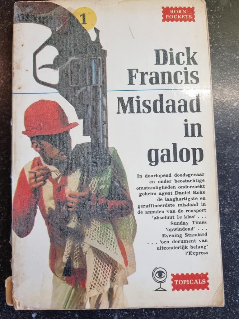Misdaad in galop - Dick Francis (Born Pockets), Ophalen of Verzenden, Gelezen, Dick Francis