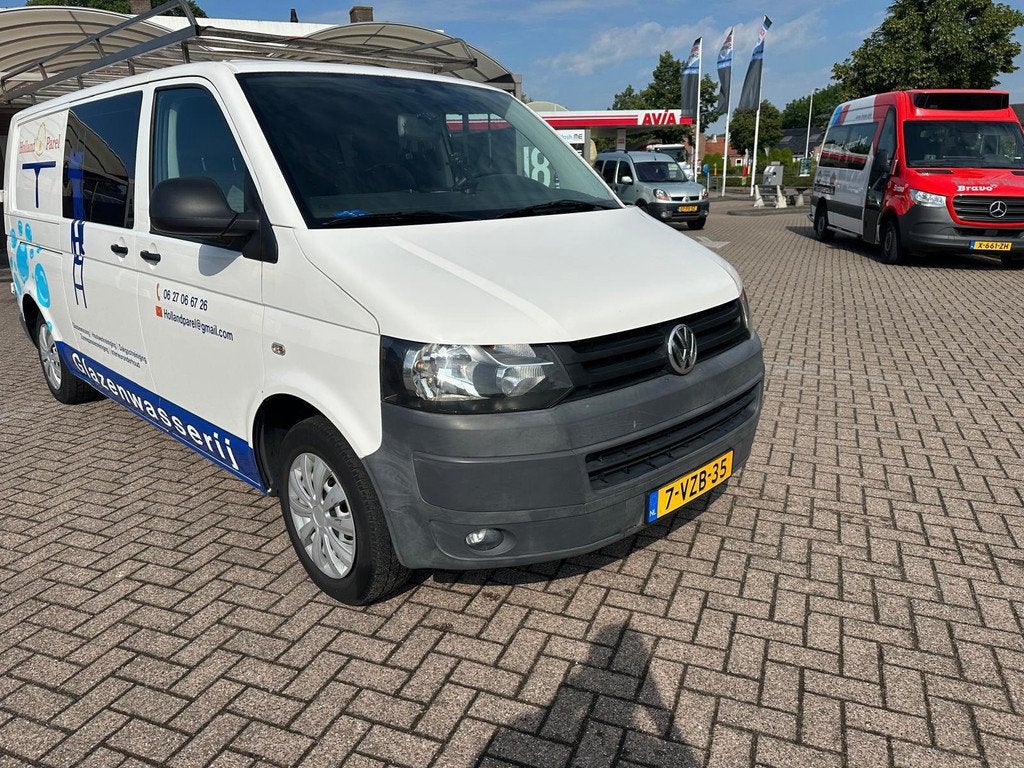 Volkswagen Transporter 2.0 TDI L2H3 Baseline Dubbel Cabine, Auto's, Bestelauto's, Voorwielaandrijving, Euro 5, Gebruikt, 4 cilinders