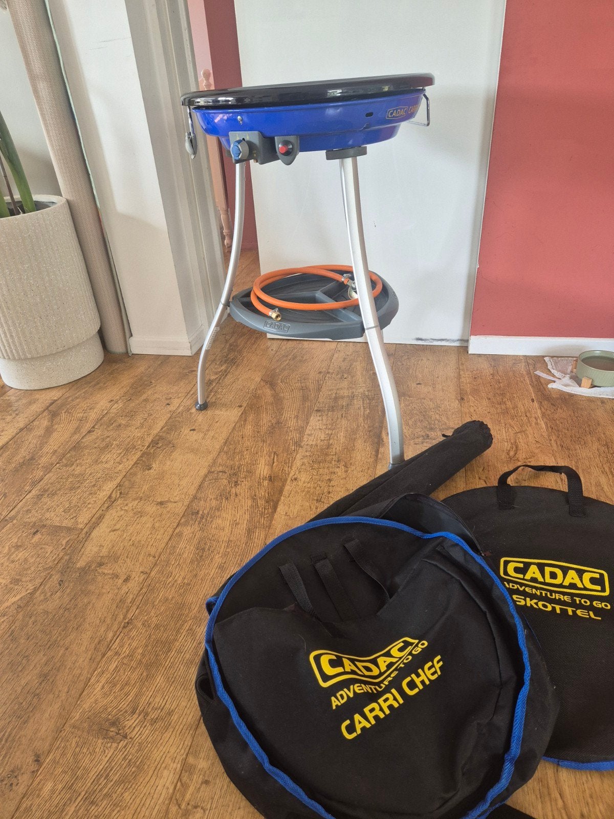 Cadac Carri Chef 2 BBQ/Skottelbraai met accessoires, Ophalen, Zo goed als nieuw, Cadac