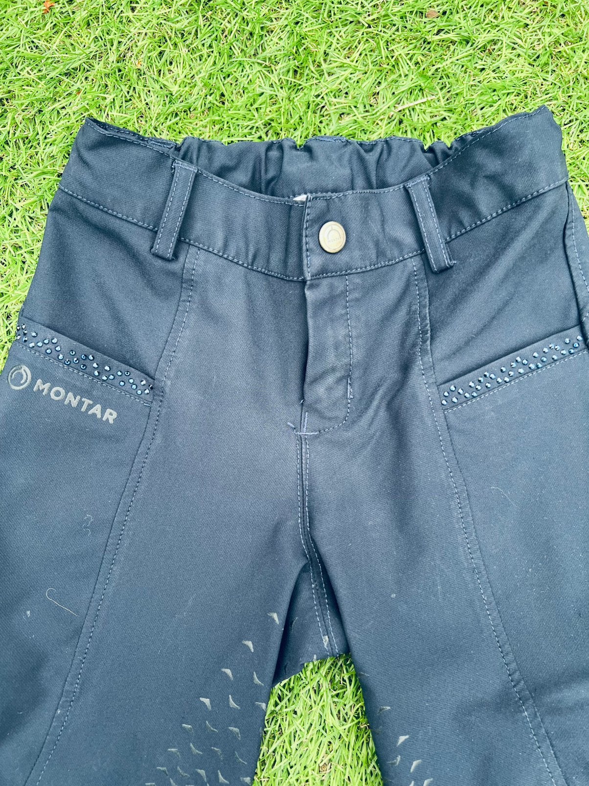 Paardrijbroek maat 152, Blauw, Gebruikt, Kinderen, Dressuur
