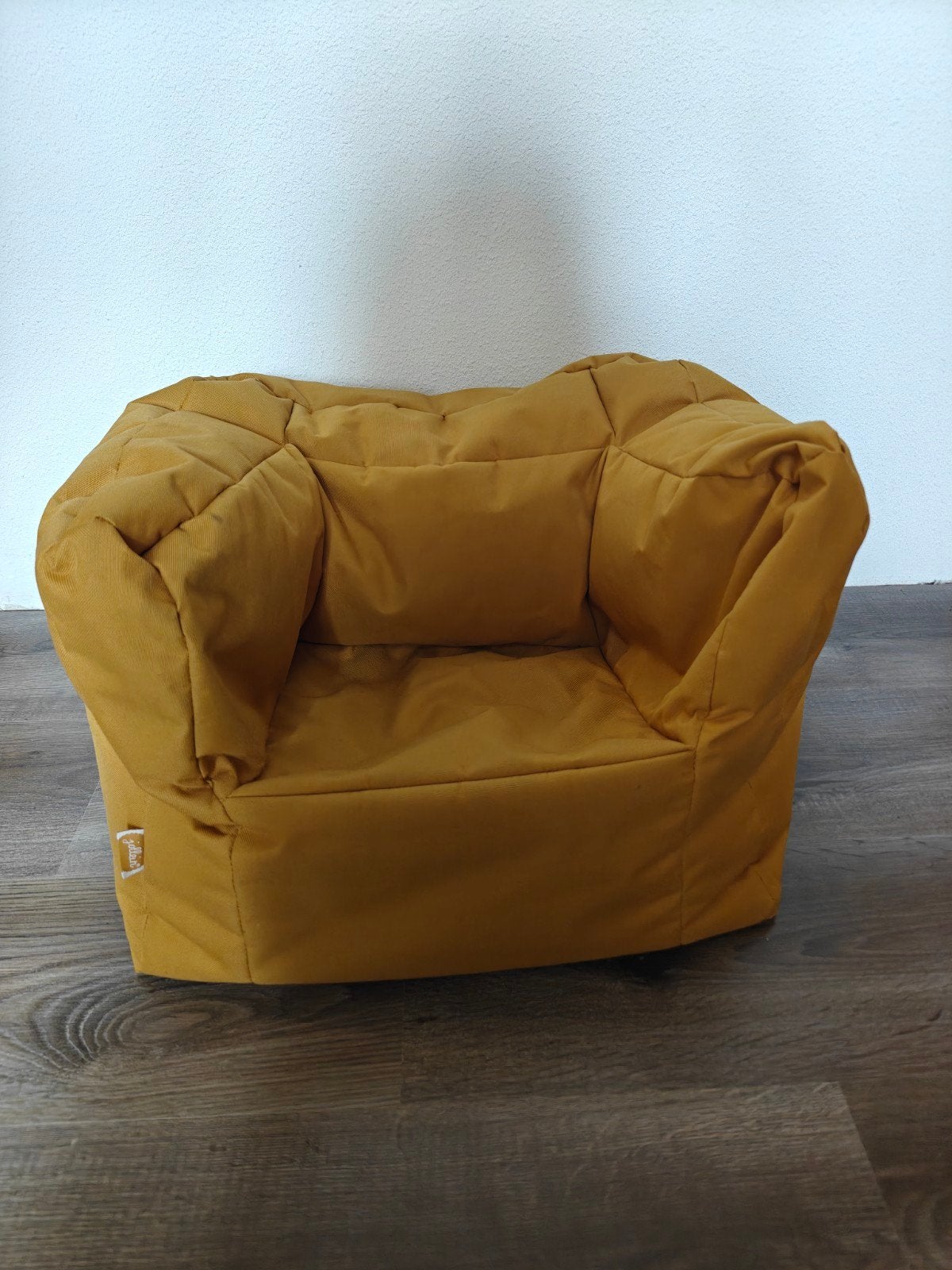 beanbag  van jollein, Ophalen, Zo goed als nieuw, Geel, Zitzakstoel