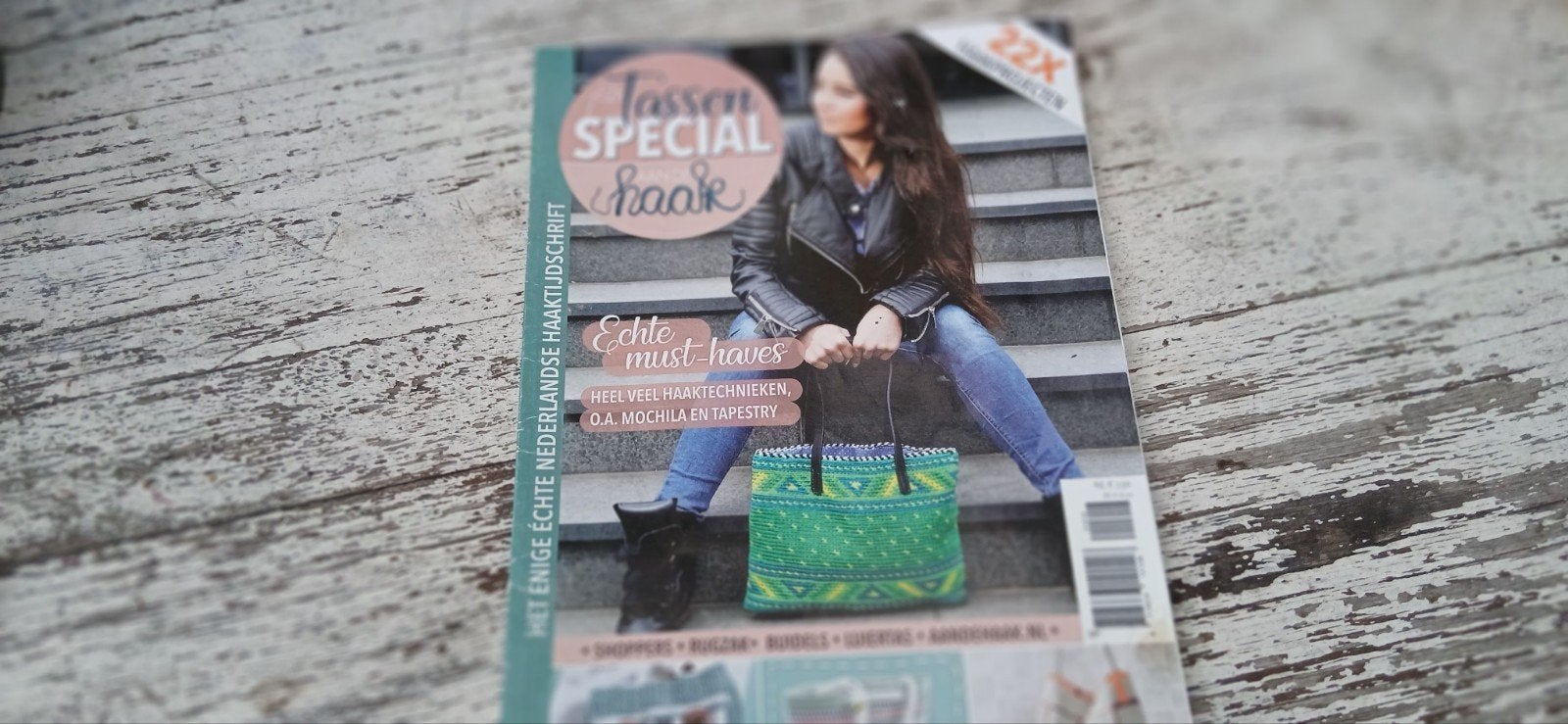 Tassenspecial Aan de haak, het haaktijdschrift voor iedereen, Ophalen of Verzenden, Gebruikt, Haken, Patroon of Boek