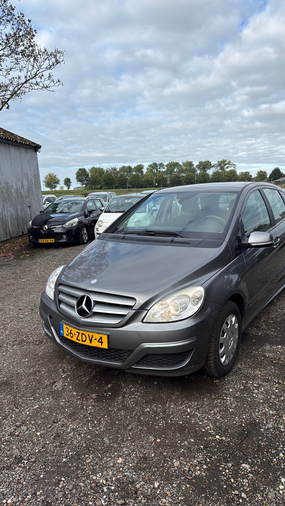 Mercedes-Benz B-Klasse 1.5 B160 5DRS 2009 Grijs, Voorwielaandrijving, 1498 cc, Bedrijf, Handgeschakeld