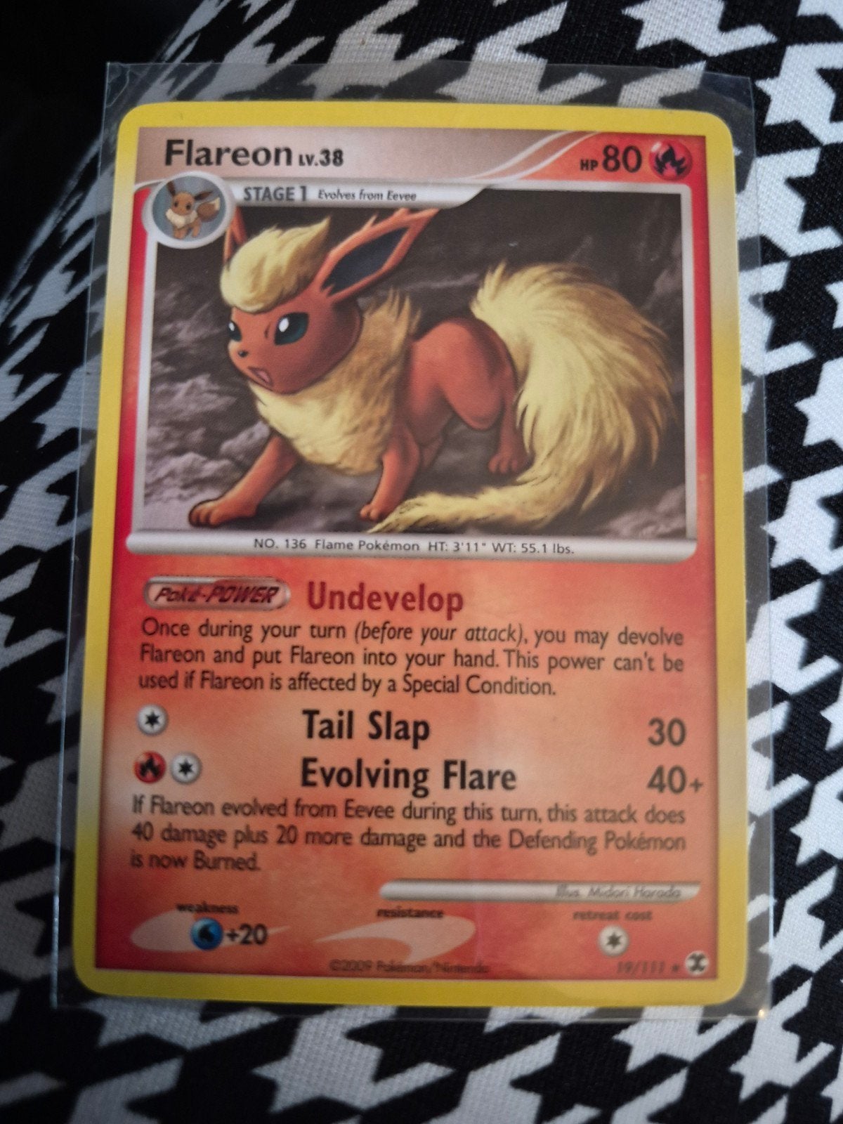 flareon, Ophalen of Verzenden, Zo goed als nieuw, Losse kaart