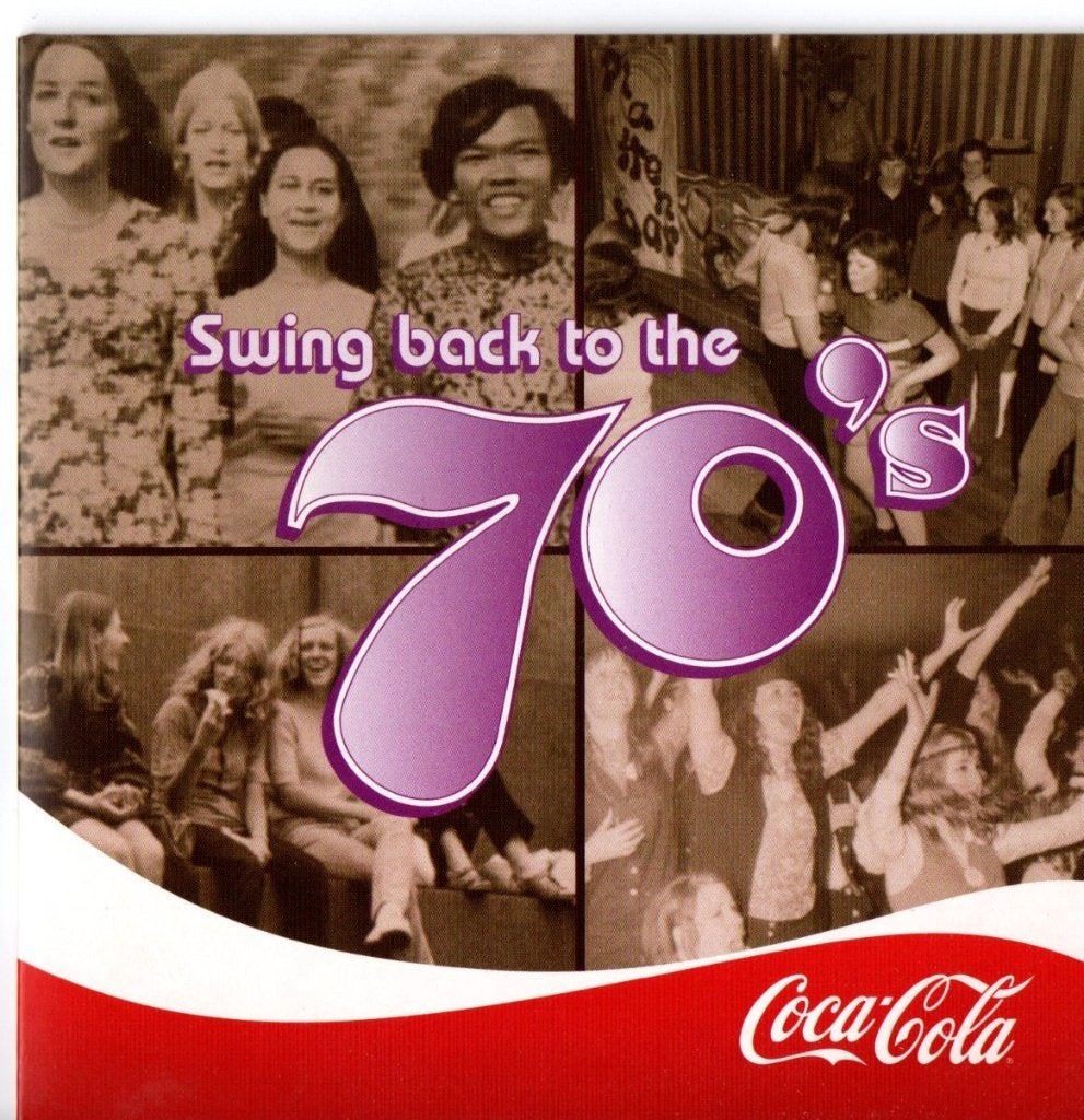 Coca Cola - Coca Cola CD single Swing back to the 70's, Ophalen of Verzenden, Zo goed als nieuw, Pop