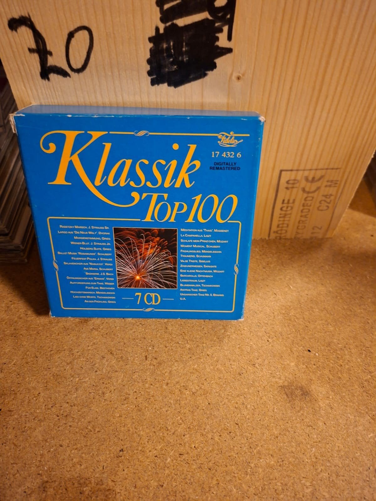 Klassik Top 100 - Digitally Remastered 7 CD Boxset, Ophalen of Verzenden, Gebruikt, Boxset, Remastered