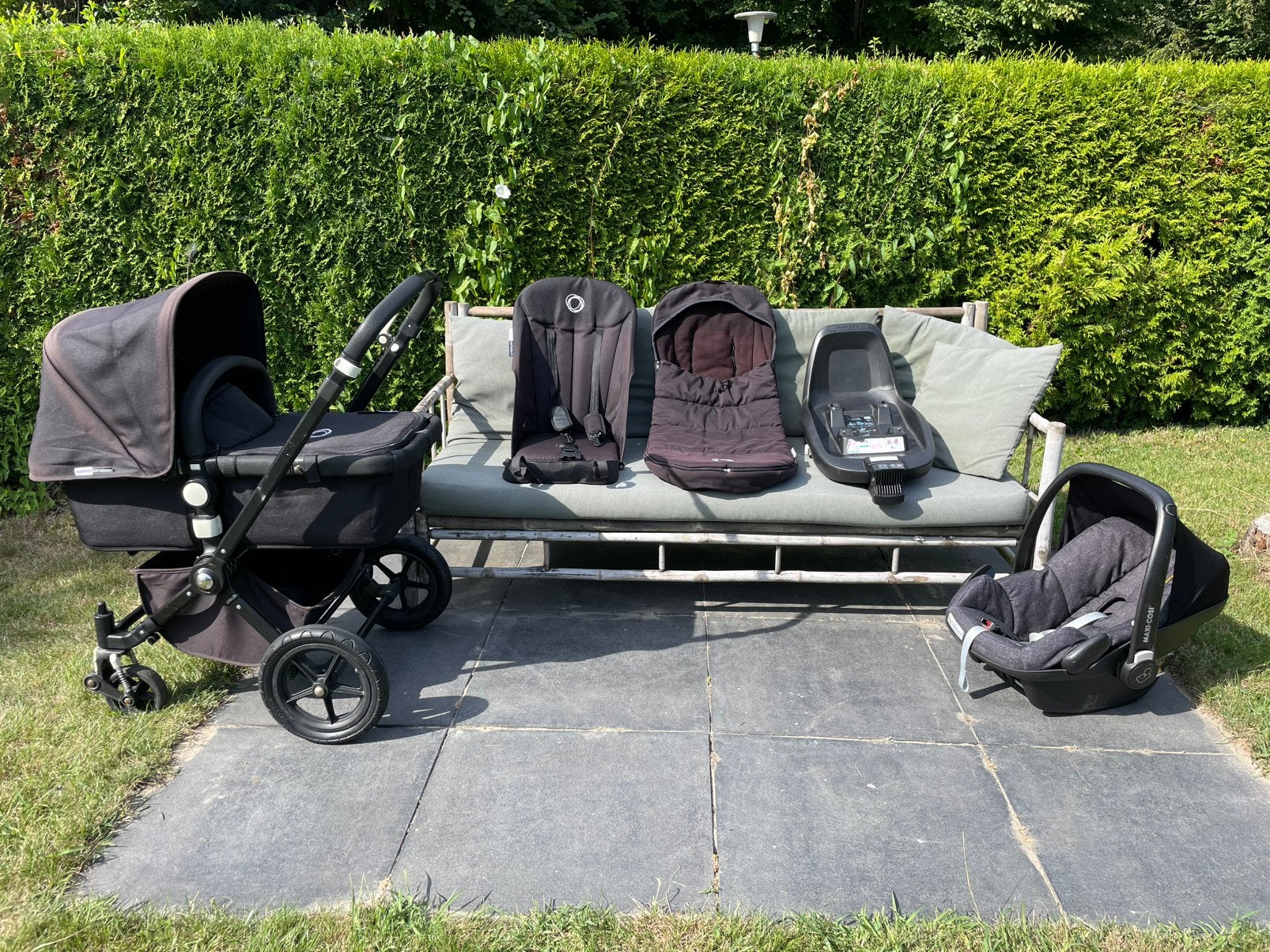 Complete Bugaboo Cameleon 3 + Maxi-Cosi + Isofix 2wayFix, Ophalen, Zo goed als nieuw