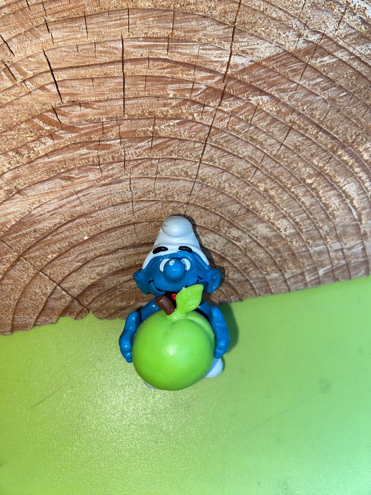 Smurfen appel smurf, Ophalen of Verzenden, Gebruikt, Verschillende Smurfen