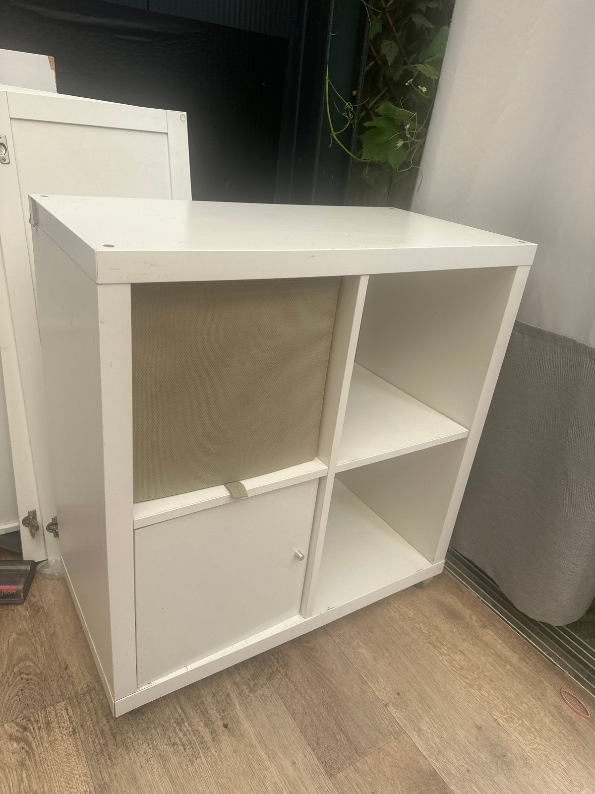 Kallax kast op wielen, Ophalen, Overige materialen, Gebruikt, 50 tot 100 cm