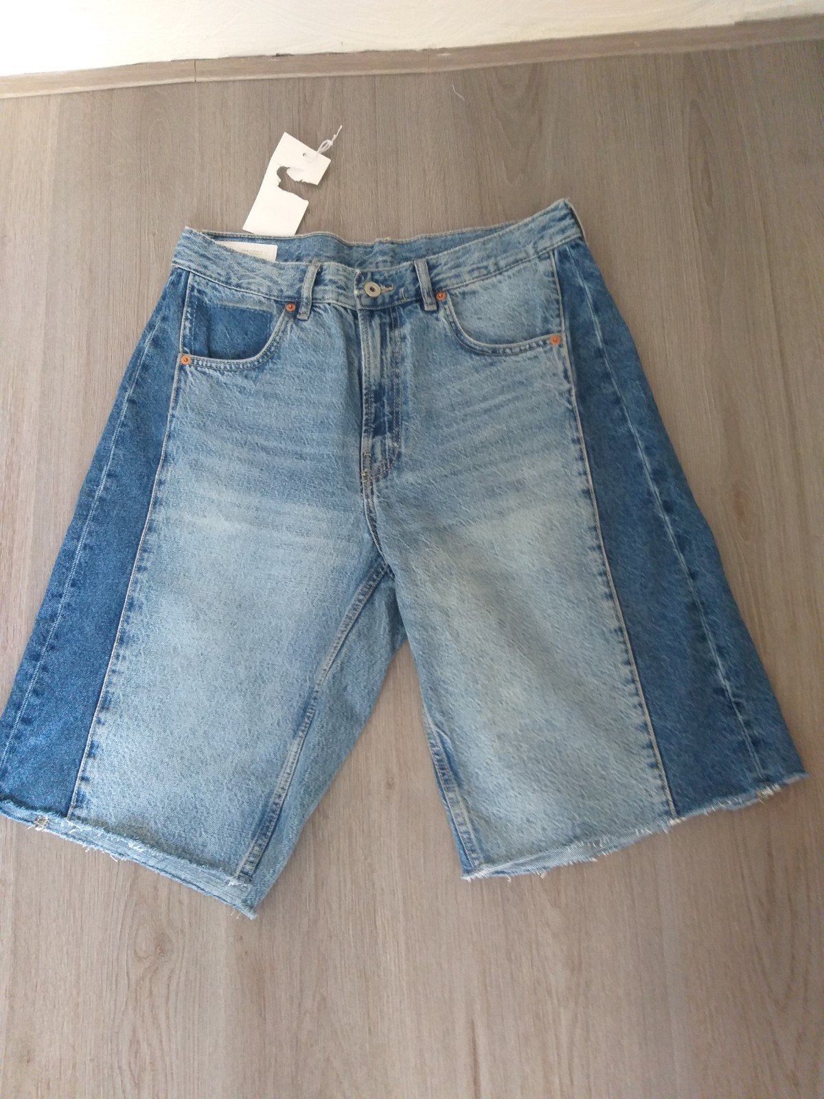 Heren korte broek van ZARA maat 42, Ophalen, Zo goed als nieuw, Blauw