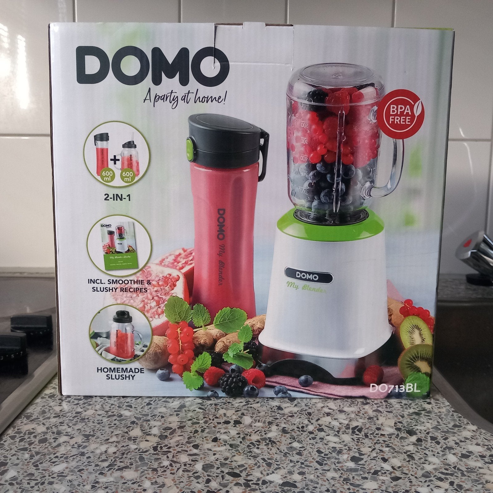 NIEUW IN VERPAKKING!, Witgoed en Apparatuur, Ophalen, Nieuw, Blender