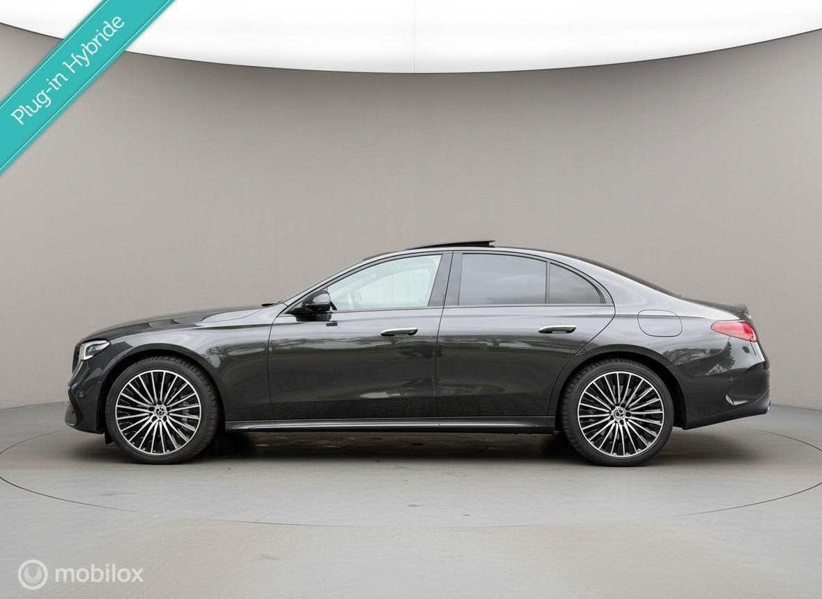 Mercedes E-klasse E300 de 4MATIC AMG Line Pano Burmester 4D, Auto's, Automaat, 4 cilinders, Plug-in hybride, Bedrijf