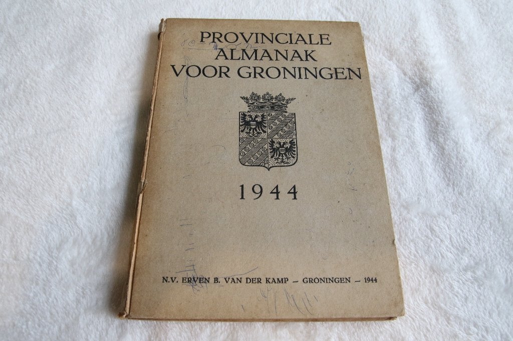 Provinciale almanak voor Groningen 1944, Boeken, Ophalen of Verzenden, Gelezen