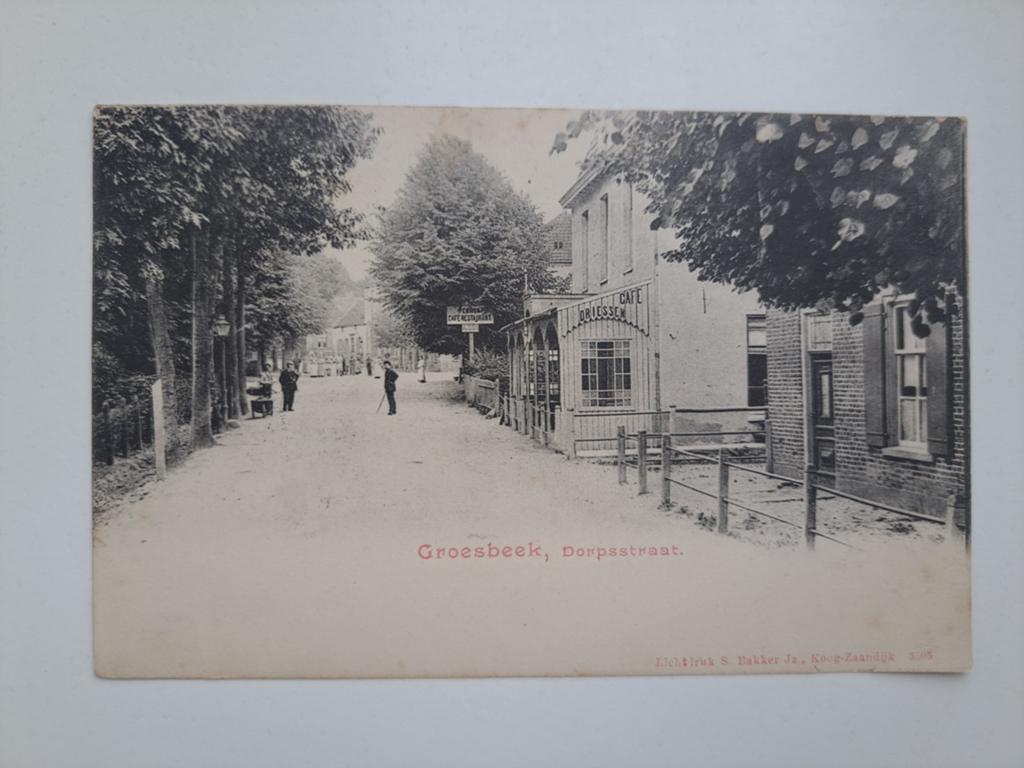 Groesbeek Dorpsstraat, Ophalen of Verzenden, Voor 1920, Gelopen, Gelderland