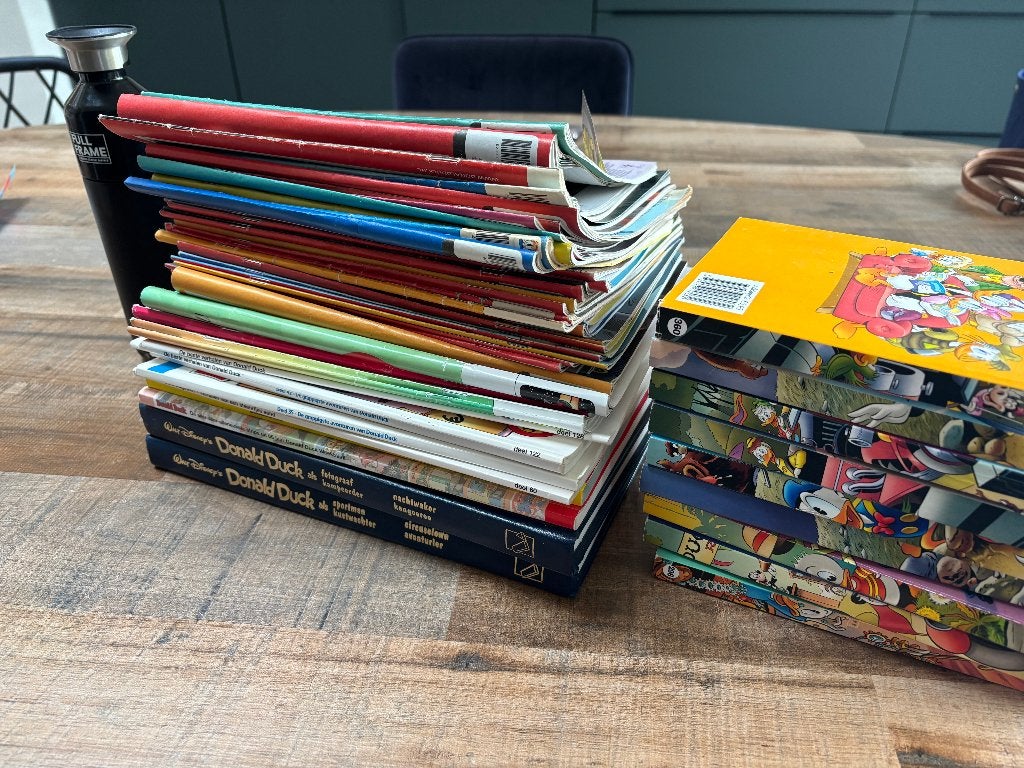 Stapel Donald Ducks, Boeken, Meerdere stripboeken, Ophalen, Gelezen, Donaldduck