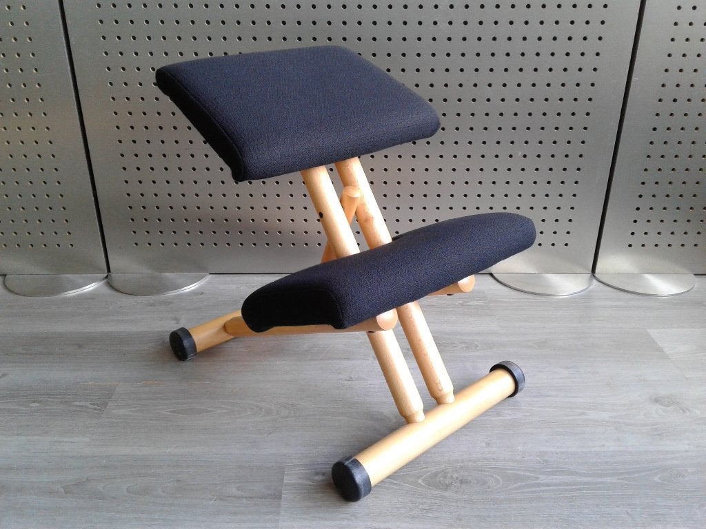 Variér (Stokke) Multi Balans (Zwart), Zeer mooi!, Huis en Inrichting, Bureaustoelen, Zwart, Ophalen of Verzenden, Zo goed als nieuw