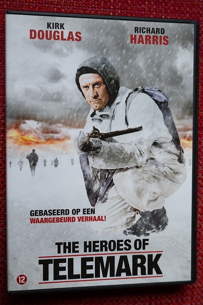 Dvd The heroes of Telemark (Tweede Wereldoorlog), Engels, Nederlands, Ophalen of Verzenden, Zo goed als nieuw