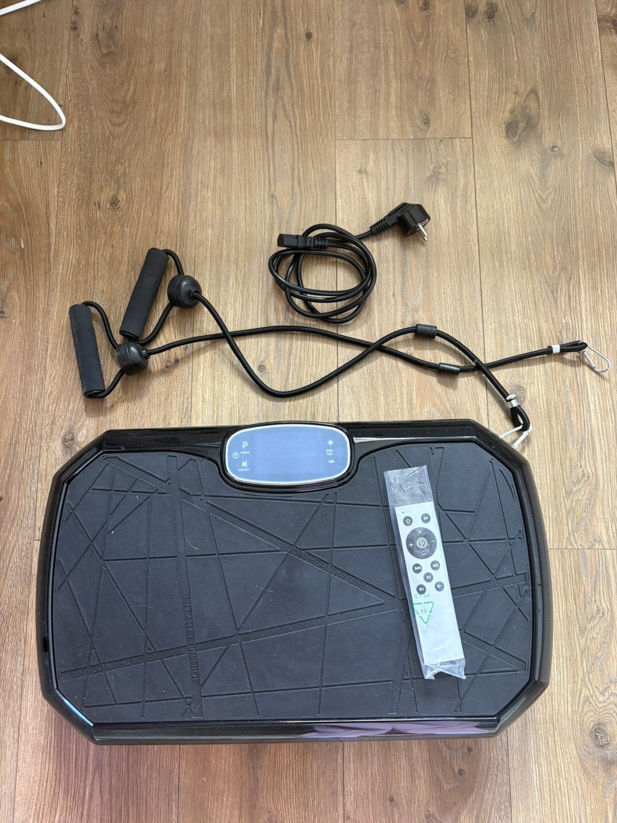 Trilplaat zwart, Sport en Fitness, Massageproducten, Ophalen of Verzenden, Nieuw, Apparaat