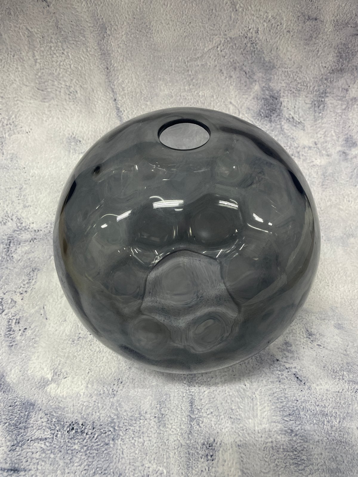 Made Ilaria Hanglamp Glazen Bol 20 cm Zwart, Ophalen of Verzenden, Gebruikt, Glas