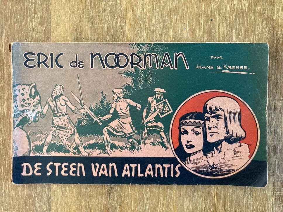 Eric de Noorman - De steen van Atlantis, Boeken, Ophalen of Verzenden, 20e eeuw of later, Gelezen