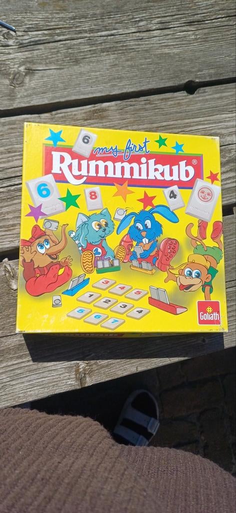 My First Rummikub - Educatief Spel voor Jonge Kinderen, Drie of vier spelers, Ophalen of Verzenden, Gebruikt, Goliath