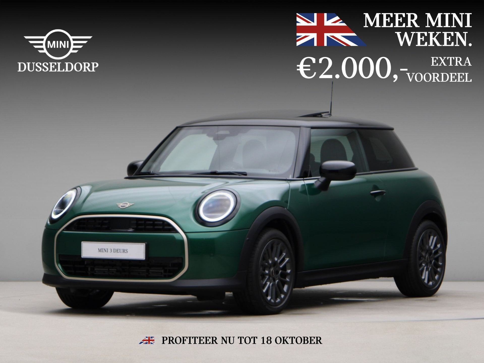MINI Cooper C Favoured Pakket M (bj 2026, automaat), Dealer onderhouden, Parkeerassistent, 156 pk, Met garantie (alle)