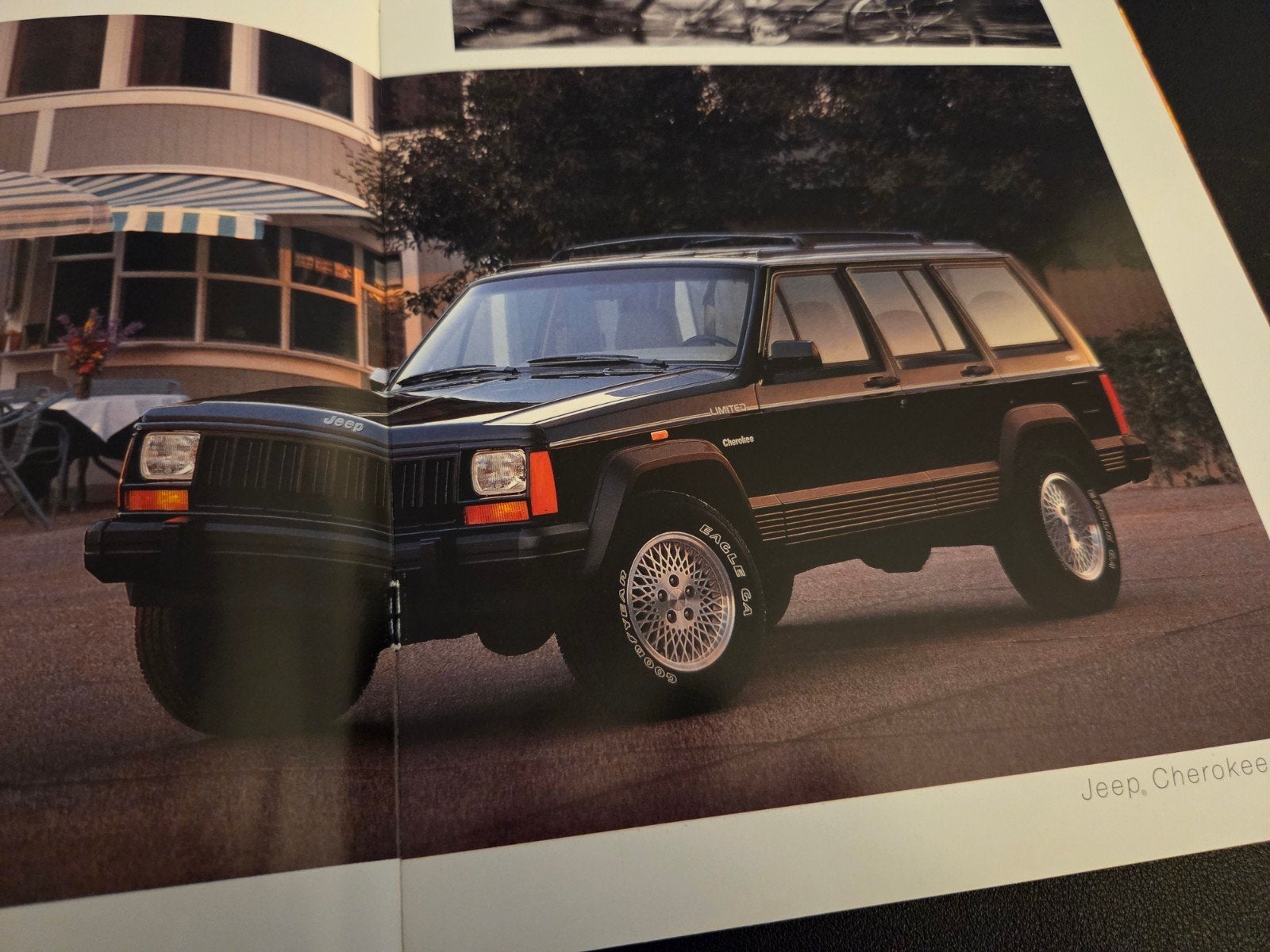 Brochure Jeep Cherokee 1996, Ophalen of Verzenden, Zo goed als nieuw, Overige merken