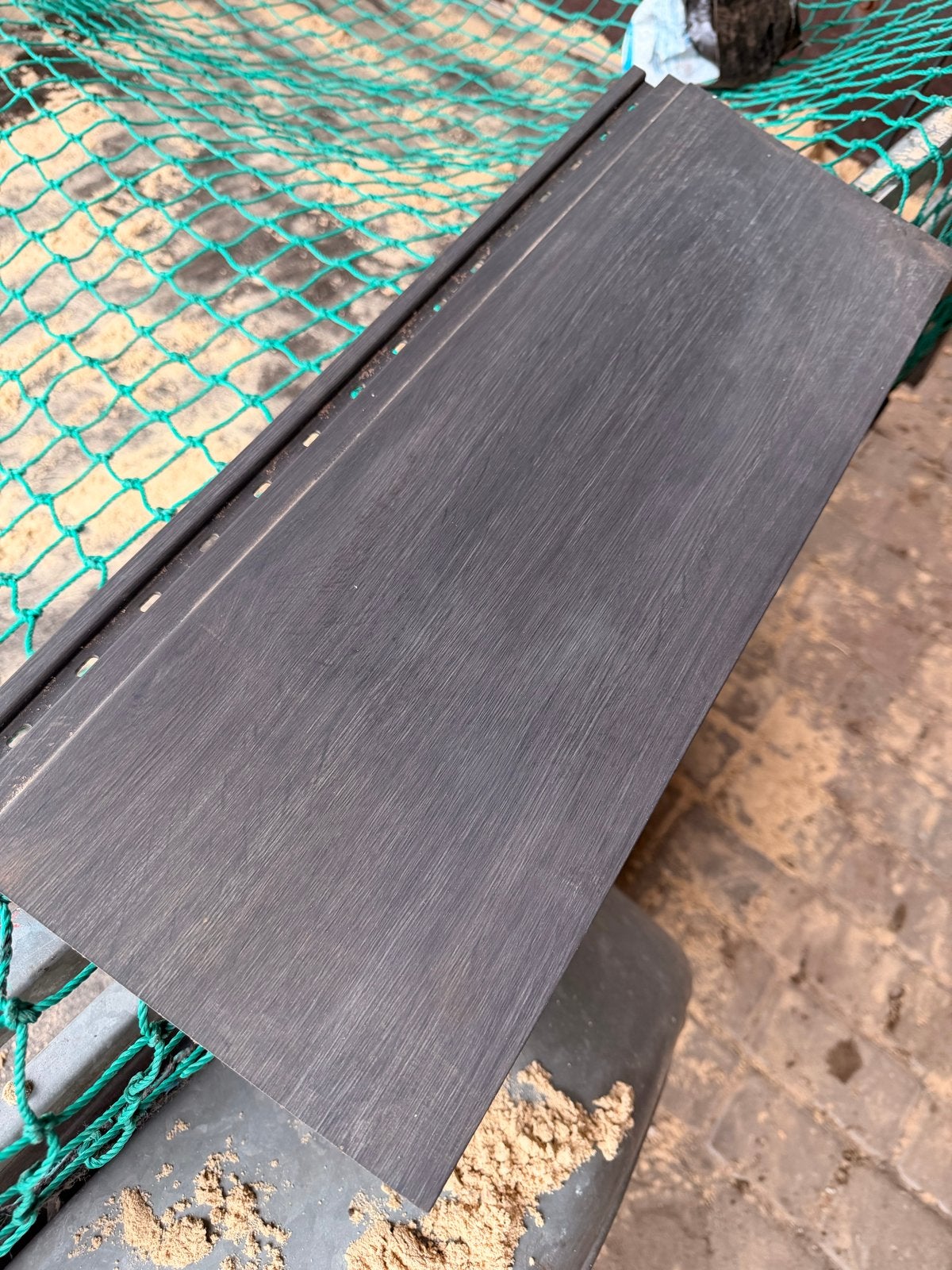 Keralit Sponningdeel 190x6000 mm Zwart Modern Eiken, Doe-het-zelf en Verbouw, Ophalen, Minder dan 25 mm, Overige typen, Nieuw