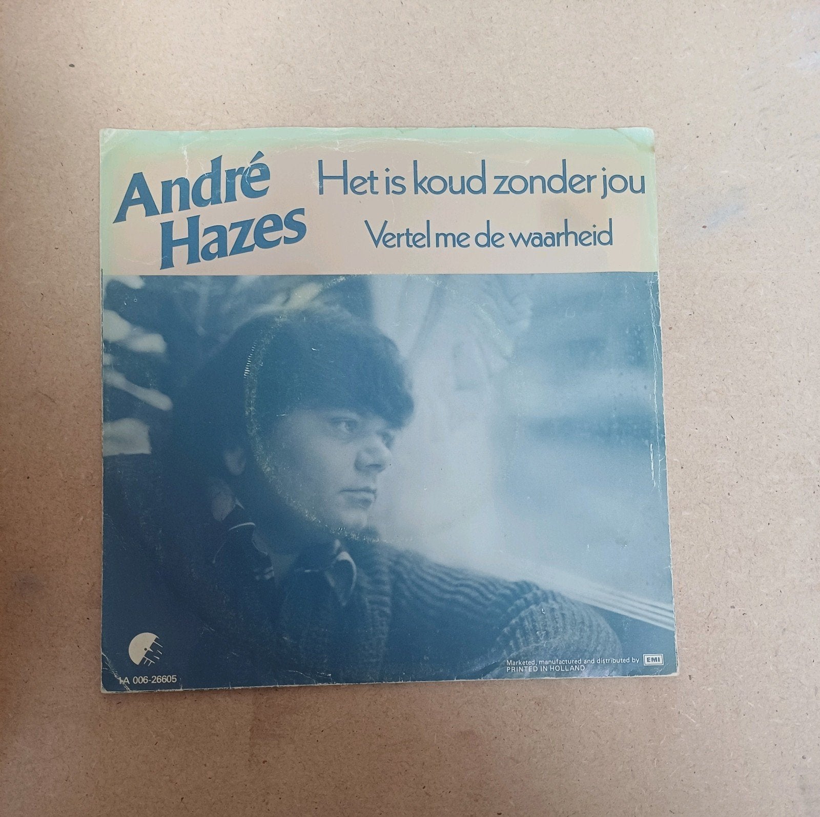 André Hazes  - Het Is Koud Zonder Jou, Gebruikt, 7 inch, Ophalen of Verzenden, Pop