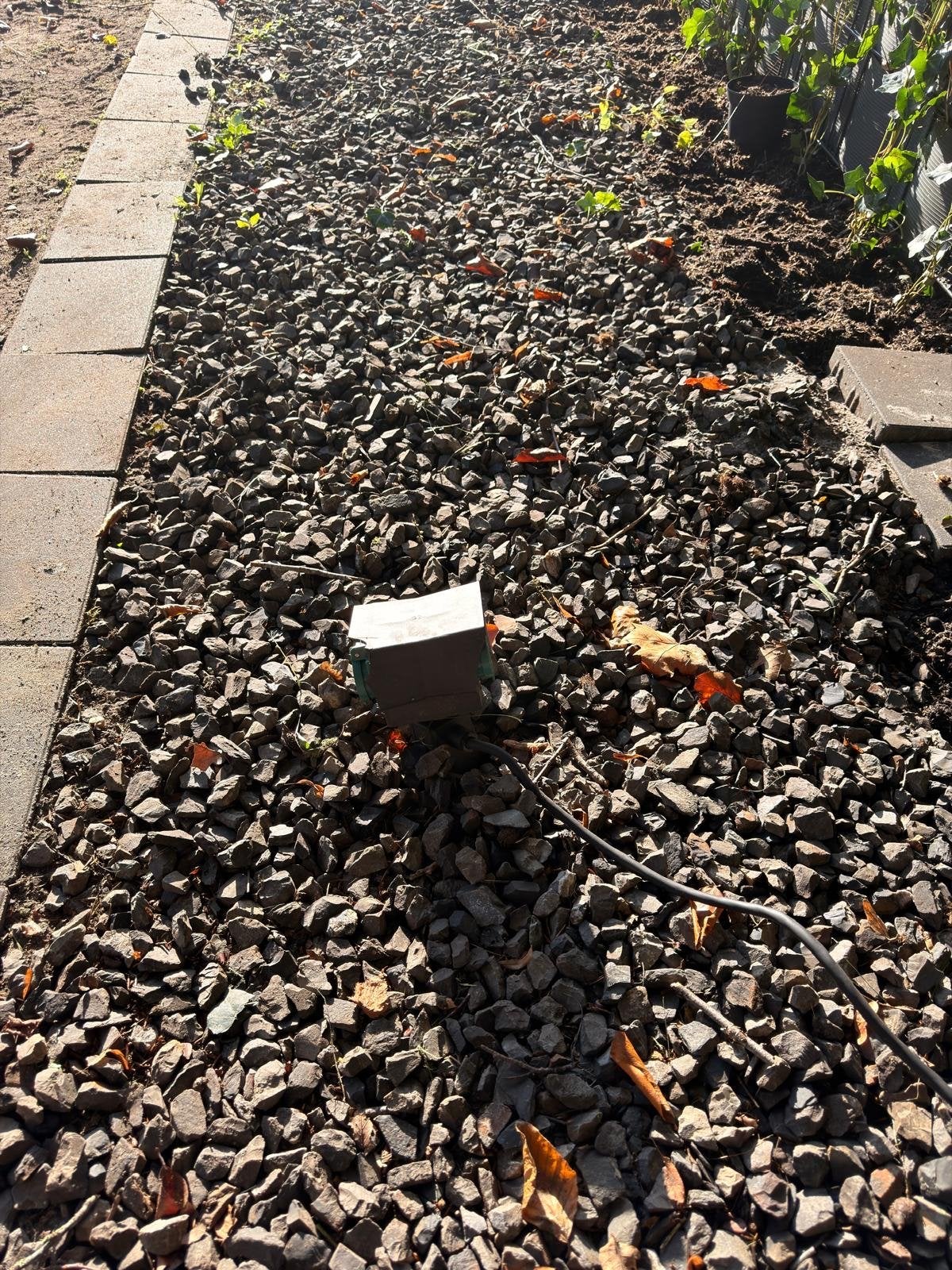 Basalt split - ca. 7m³, Tuin en Terras, Ophalen, Gebruikt, Antraciet, Split