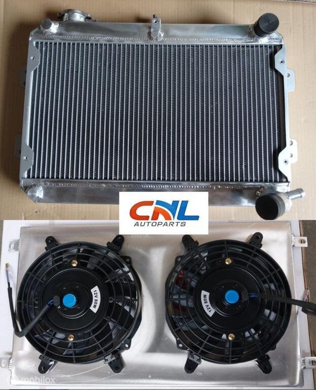 Radiateur +Shroud+fans +oliekoeler Mazda RX7 RX-7 S1 S2 S3, Nieuw, Ophalen of Verzenden