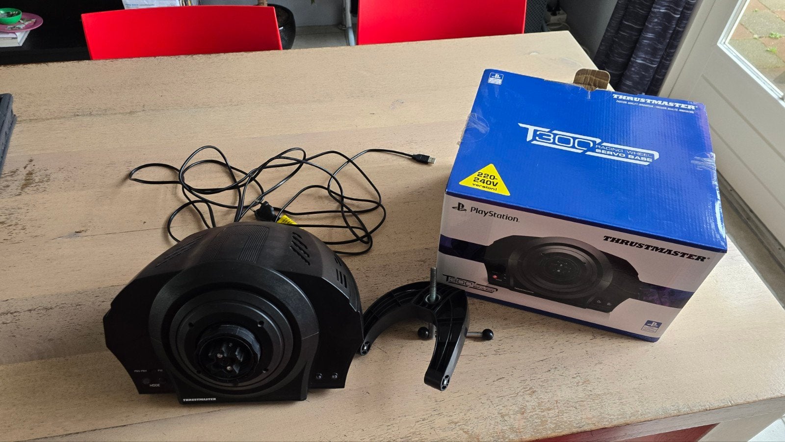 T300 base., Ophalen of Verzenden, Zo goed als nieuw, Stuur of Pedalen