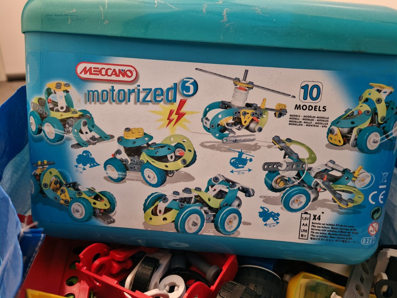 Meccano Motorized 3 - Bouw je eigen voertuigen!, Ophalen of Verzenden, Gebruikt, Overige merken