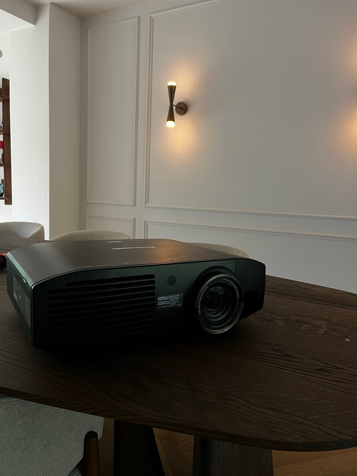 Panasonic PT-AT6000E Full HD 3D beamer Cinema projector, Ophalen, Zo goed als nieuw, LCOS, Full HD (1080)