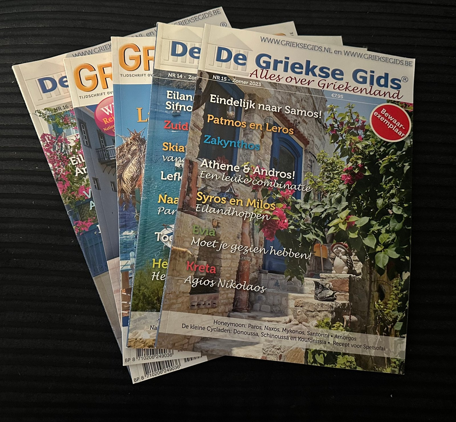5x tijdschriff De Griekse Gids., Boeken, Ophalen of Verzenden, Zo goed als nieuw, Overige typen