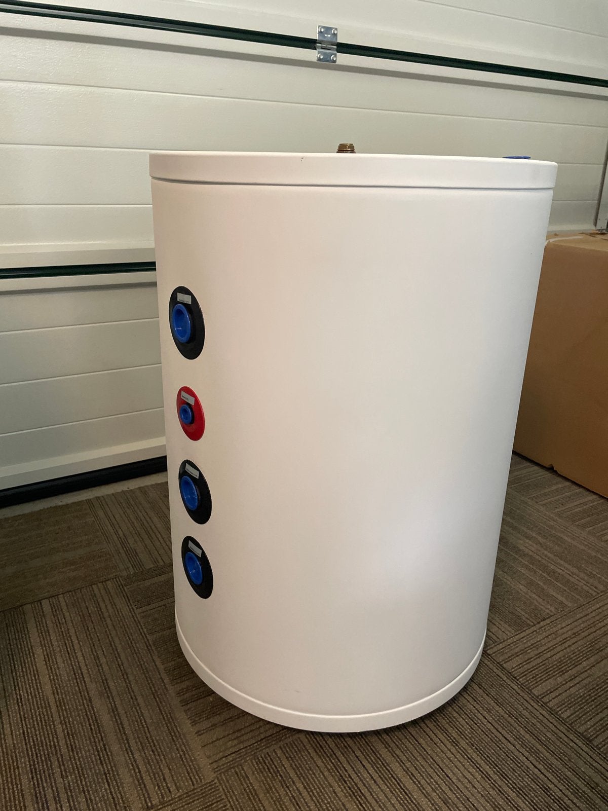 Nieuwe 100L boiler voor warmtepomp of CV-ketel, Overige typen, Nieuw, Ophalen of Verzenden, 60 tot 150 cm