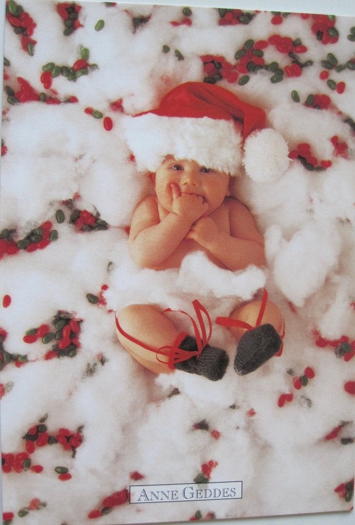 Anne Geddes A601 Jellybean Christmas 1999 - nieuw, Verzenden, 1980 tot heden, Ongelopen, Kinderen