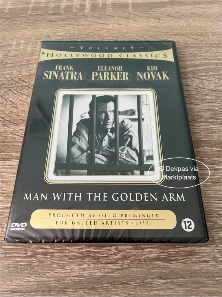 Dvd Man with the Golden Arm - Frank Sinatra - NIEUW in Seal, Cd's en Dvd's, Drama, Ophalen of Verzenden, 1940 tot 1960, Nieuw in verpakking