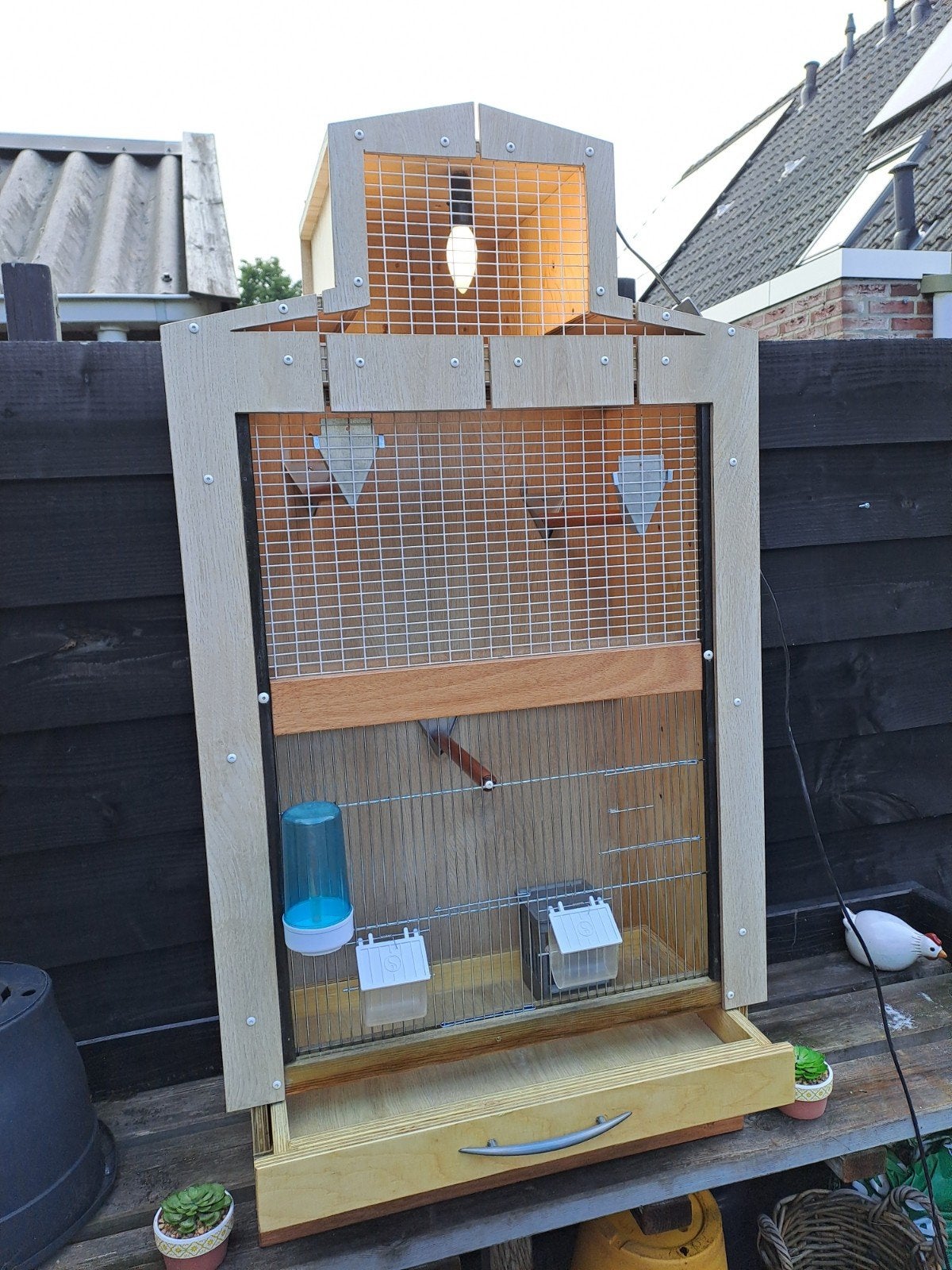 Kweekkooi, Dieren en Toebehoren, Vogels | Hokken en Kooien, Ophalen, Hout, Broedkooi of Kweekkooi